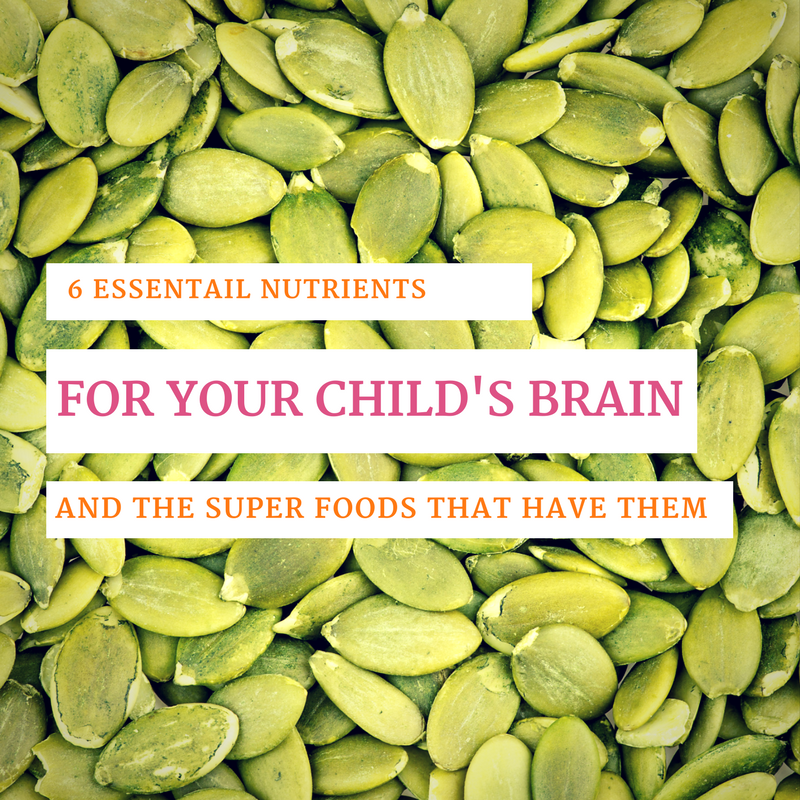 6 Essential Nutrients For Your Child's Brain And The Super Foods That Have Them